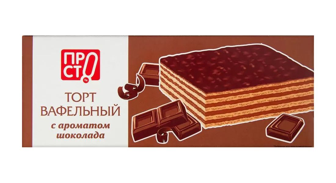 

Торт вафельный Правильное решение Шоколадный 230 г