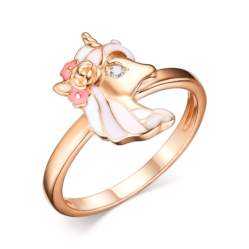 

Кольцо из серебра с эмалью р., DEWI KIDS 901012098, 901012098