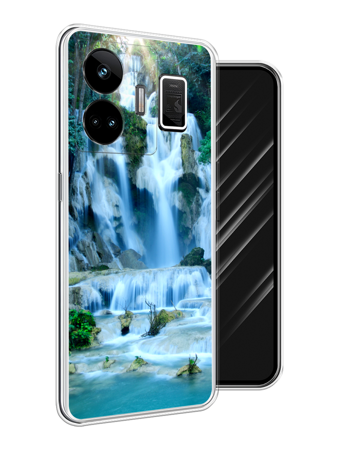 

Чехол Awog на Realme GT Neo 5 5G/GT 3 "Водопад 8", Голубой;зеленый, 2513750-4