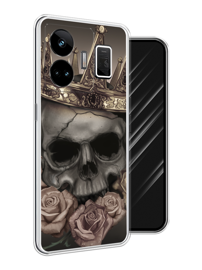 

Чехол Awog на Realme GT Neo 5 5G/GT 3 "Череп 22", Серый;черный;бежевый, 2513750-9
