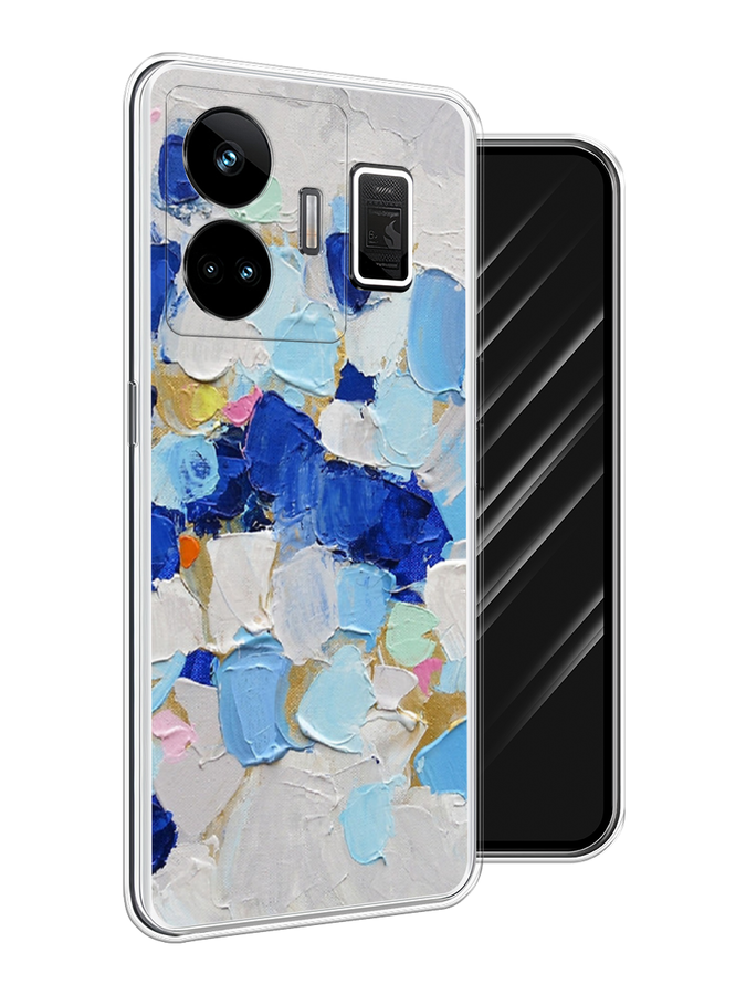 

Чехол Awog на Realme GT Neo 5 5G/GT 3 "Холст сине-белый", Синий, 2513750-10