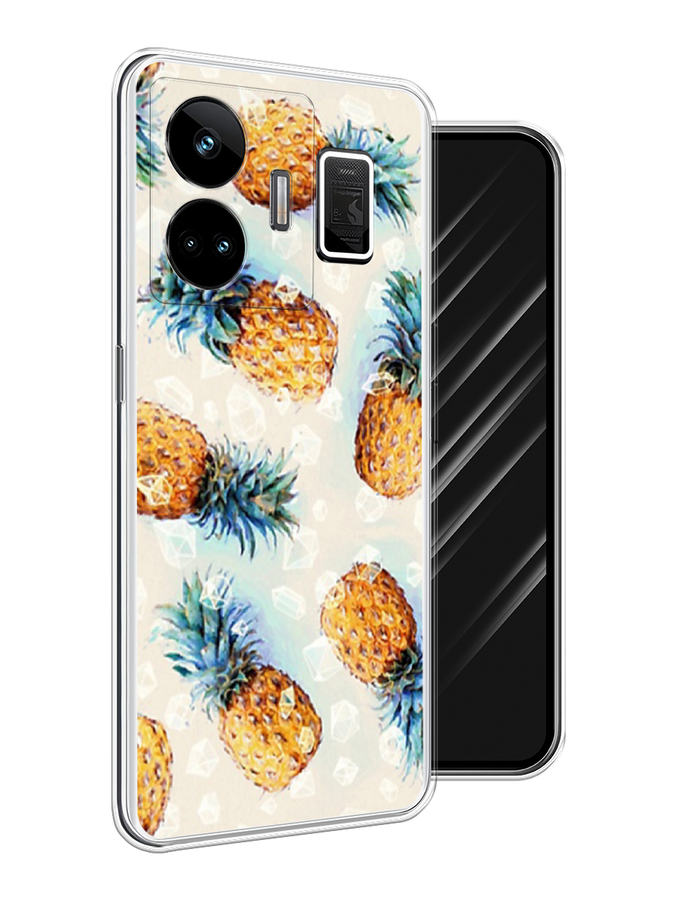 

Чехол Awog на Realme GT Neo 5 5G/GT 3 "Ананасы", Бежевый, 2513750-3