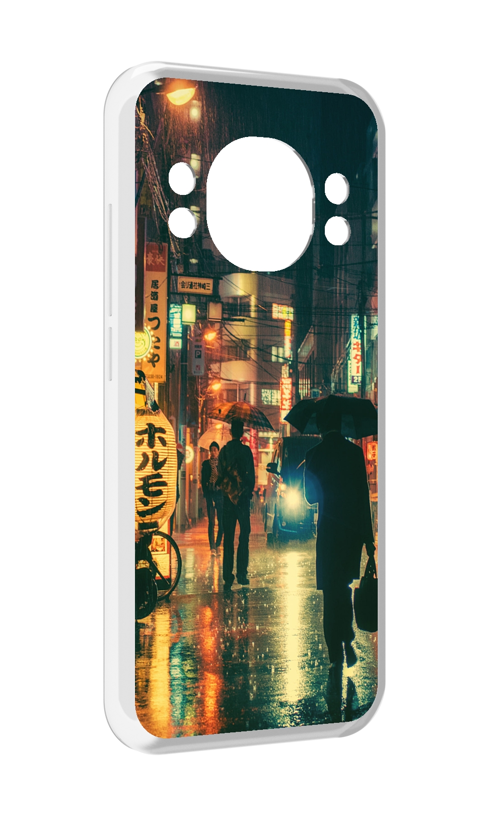 

Чехол MyPads Токио-сеул для Doogee S98 / S98 Pro, Прозрачный, Tocco