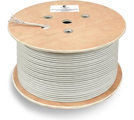 Кабель Cabeus STP-4P-Cat6a-SOLID-IN-PVC STP UFTP 6a 10GBE 43547₽