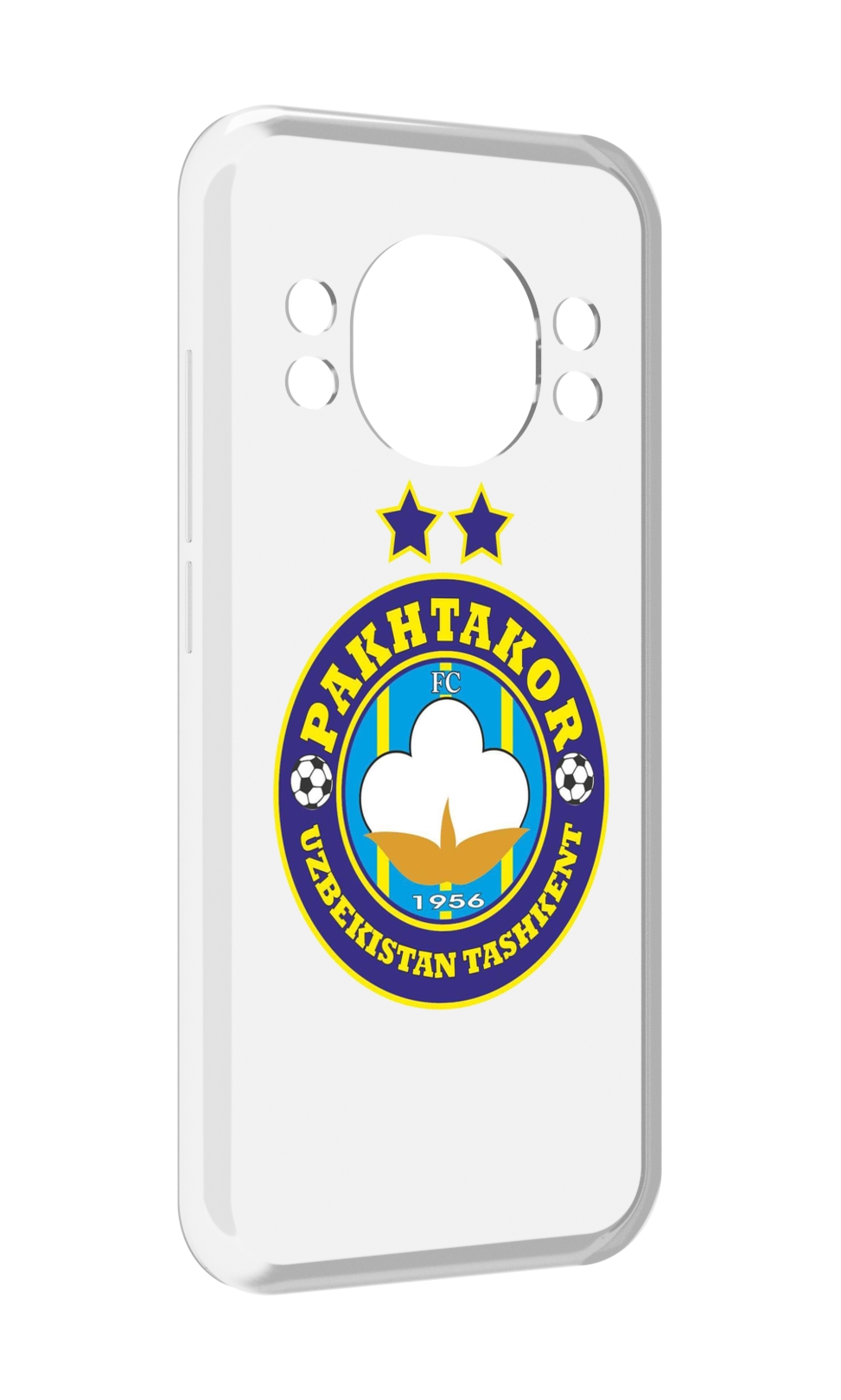 

Чехол MyPads Фк Pakhtakor мужской для Doogee S98 / S98 Pro, Прозрачный, Tocco