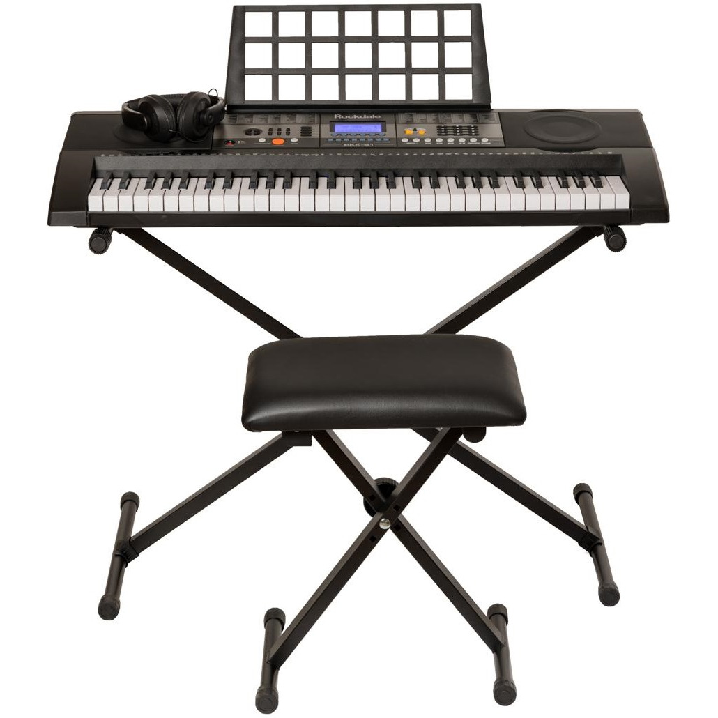 

Цифровой синтезатор Rockdale RKK-61, Черный, RKK-61