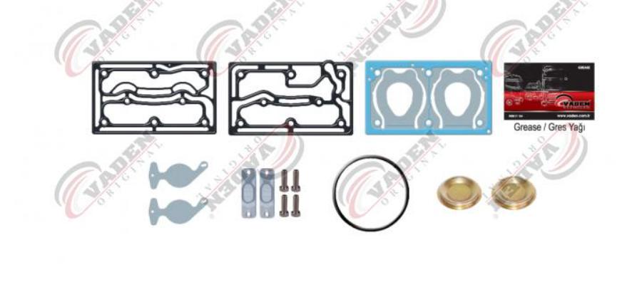 Р/к компрессора [прокладки,клапана,заглушки,упл.кольца,смазка]