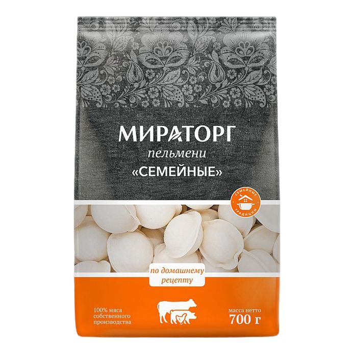 Пельмени Мираторг Семейные 700 г 230₽