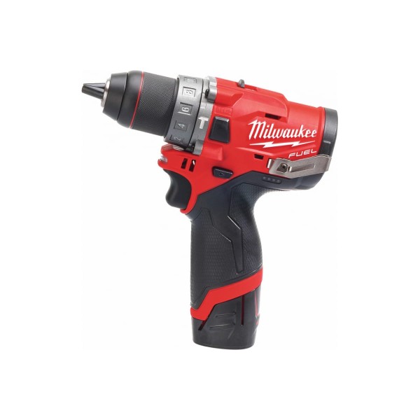 Аккумуляторная ударная дрель Milwaukee M12 FPD-202X 4933459802, 1700 об/мин, с 2 АКБ 2 Ач