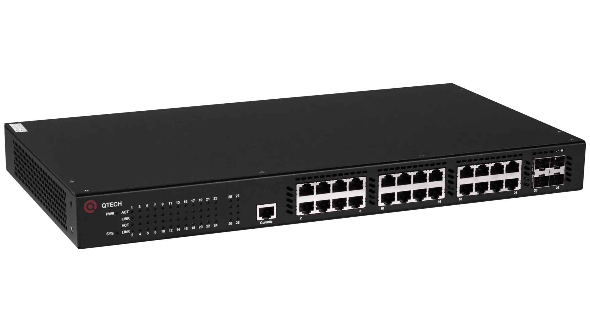 

Коммутатор QTECH QSW-3310-28TX-AC-AC черный, QSW-3310-28TX-AC-AC