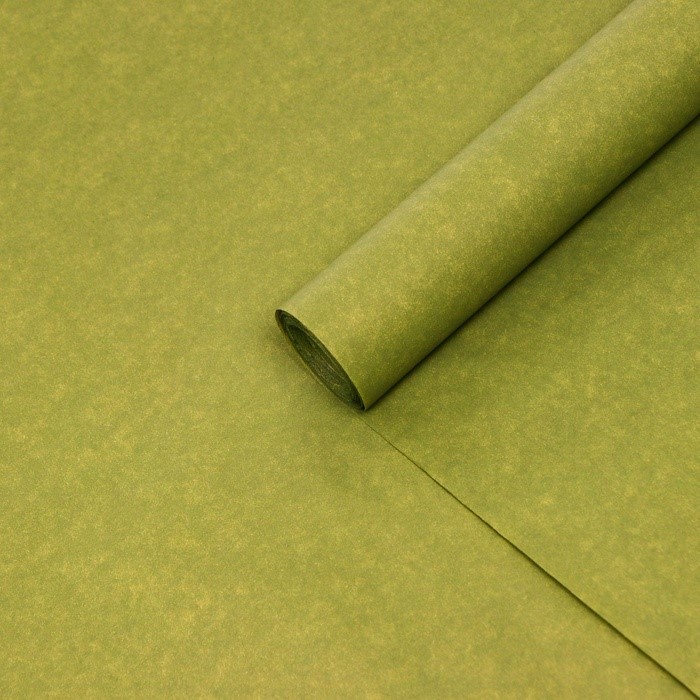 

Пергамент флористический UPAK LAND, Хаки 0,6 х 10 м, 52 г/м2, Зеленый