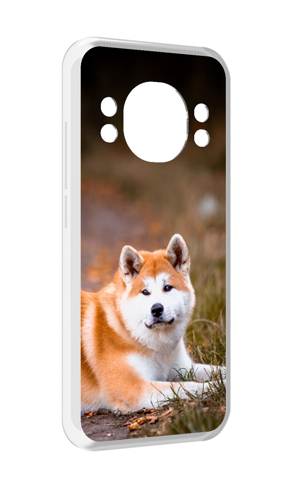 

Чехол MyPads акита ину для Doogee S98 / S98 Pro, Прозрачный, Tocco