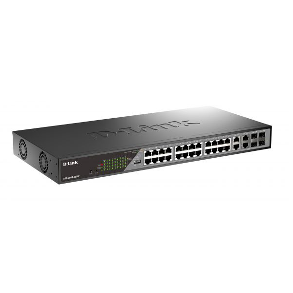 

Коммутатор D-link DSS-200G-28MP/A1A черный