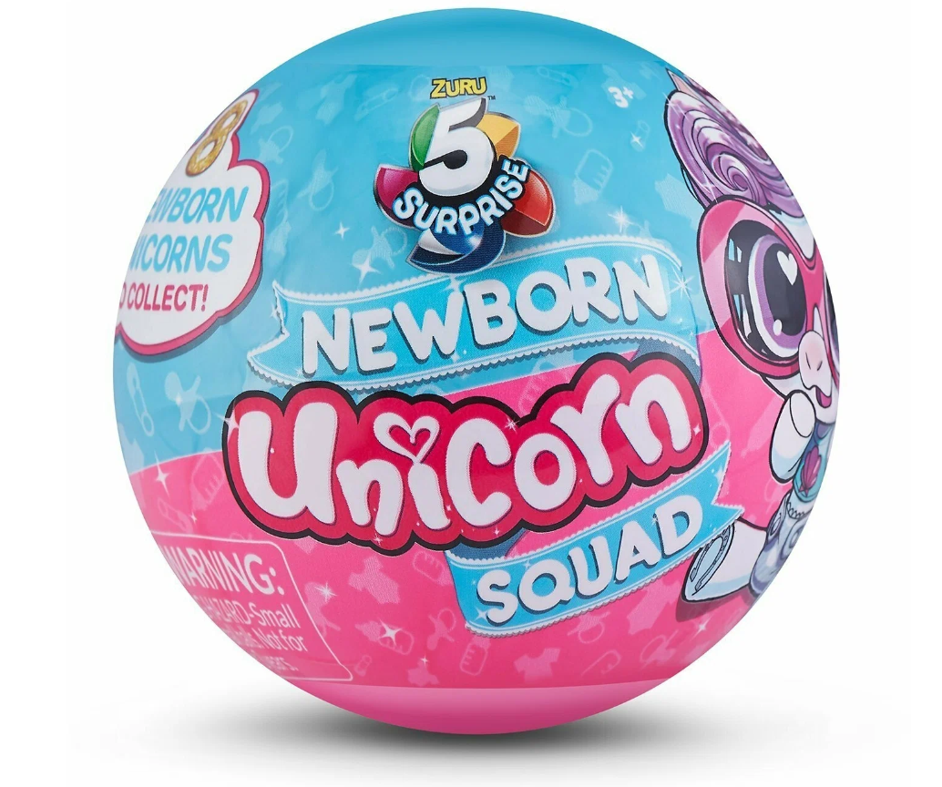 

Игрушка-сюрприз Zuru 5 surprise Newborn unicorn Шар-сюрприз