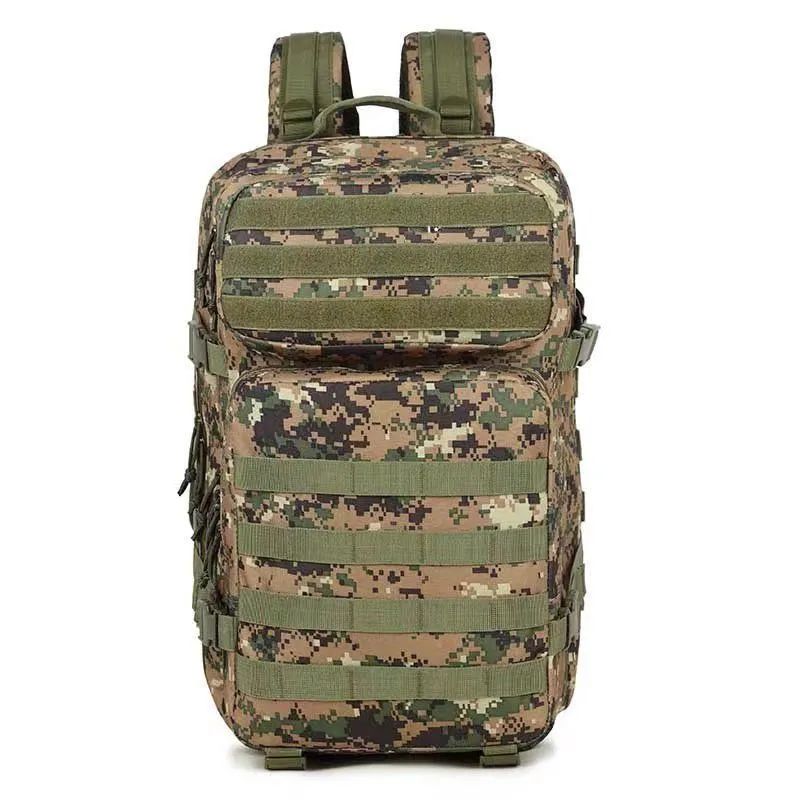 Рюкзак TacTeam тактический военный армейский походный, TT-010, зеленый камуфляж, 45 л