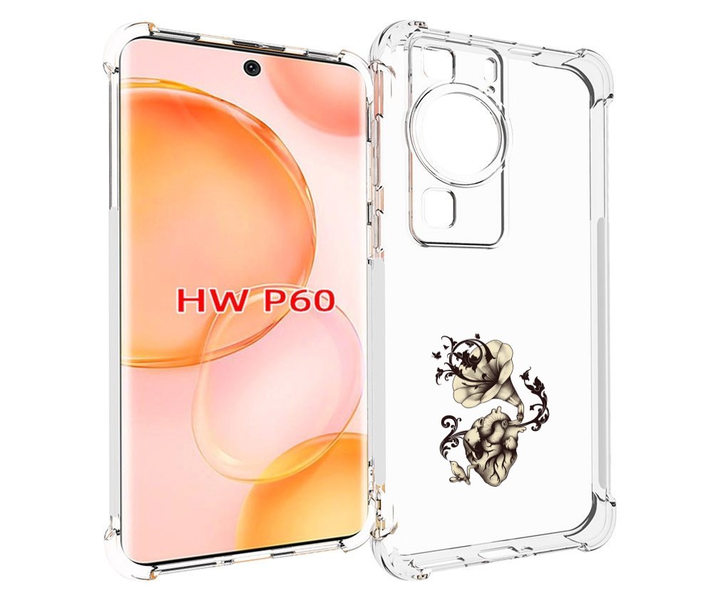 

Чехол MyPads Граммофон для Huawei P60, Tocco