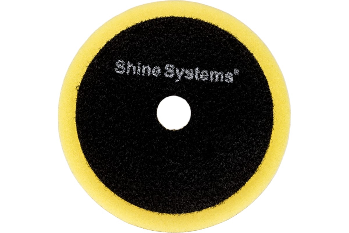 Полировальный Круг Полутвердый Желтый Shine Systems Ro Foam Pad Yellow 75 Мм Ss551 Shine S