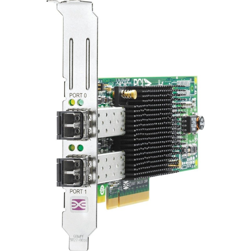 

Сетевая карта HP 82E (AJ763A), Адаптер HP 82E 8Gb 2-port PCIe Fibre Channel Host Bus Adapter [AJ763A]