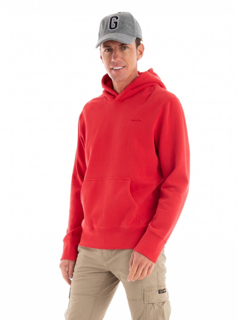 

Худи мужское Superdry M2012362A красное S, Красный, M2012362A