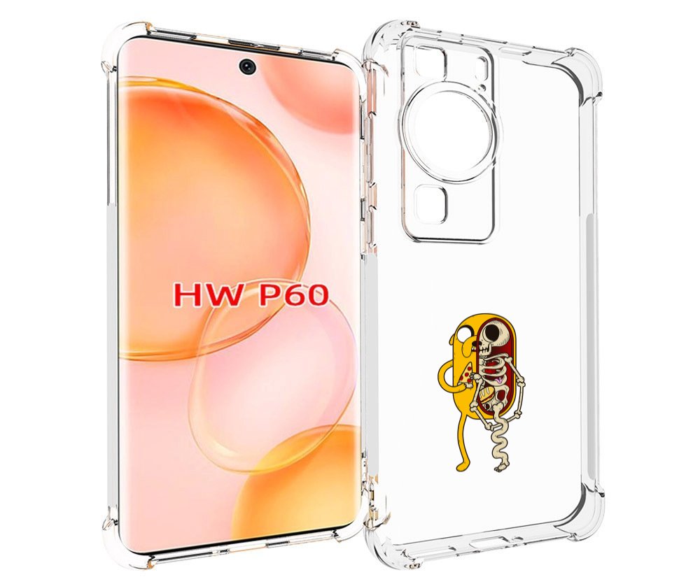 

Чехол MyPads Джейк скелет для Huawei P60, Tocco
