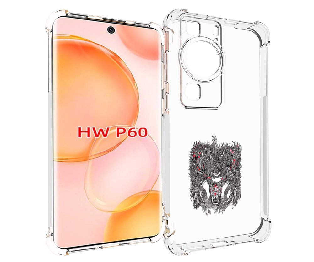 

Чехол MyPads Дизайнерские_676 для Huawei P60, Tocco