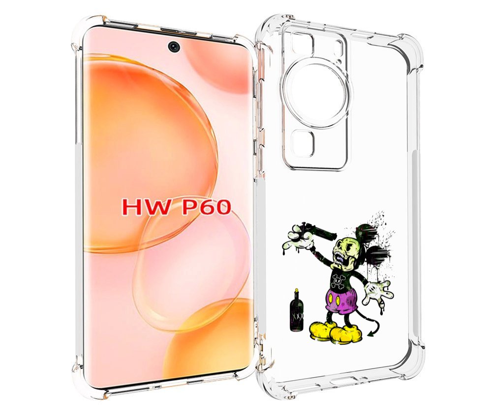 

Чехол MyPads Драг Микки для Huawei P60, Tocco