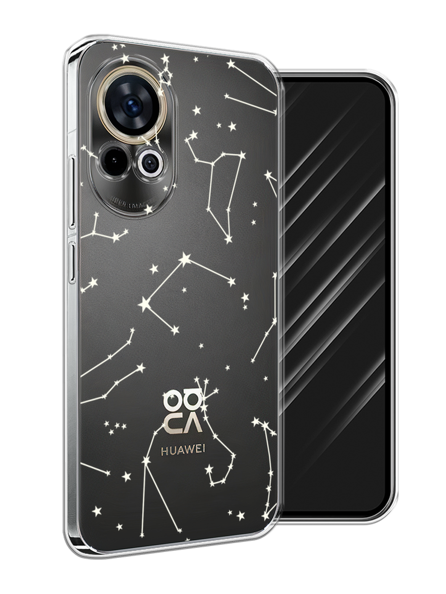 

Чехол Awog на Huawei Nova 12 "Созвездия", Прозрачный;серый;бежевый, 6123050-1