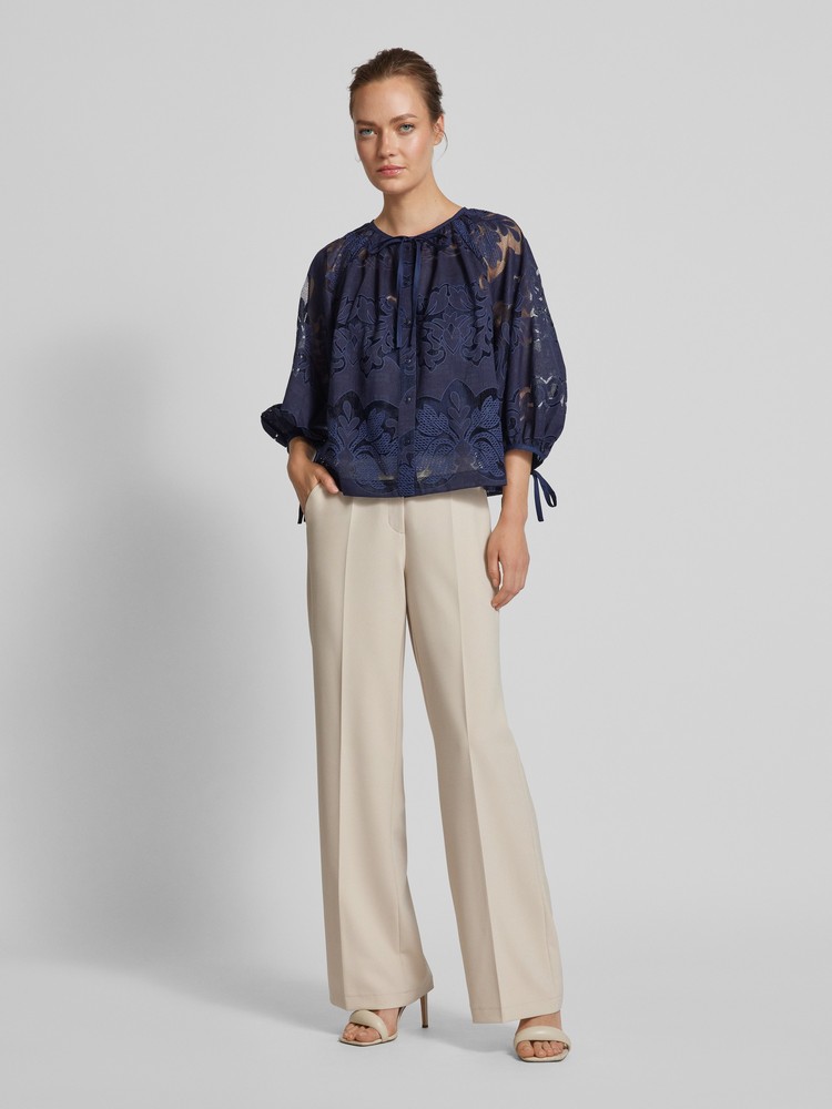 

Блуза женская Ted Baker 274218 синяя 34 EU, Синий, 274218