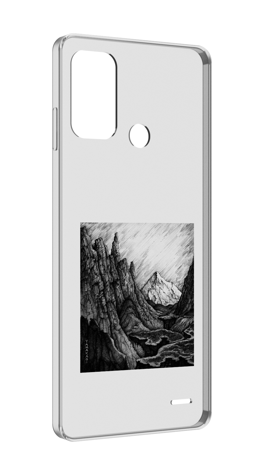 

Чехол MyPads Ямакаса Мияги и Энди Панда для ZTE Blade A52, Прозрачный, Tocco
