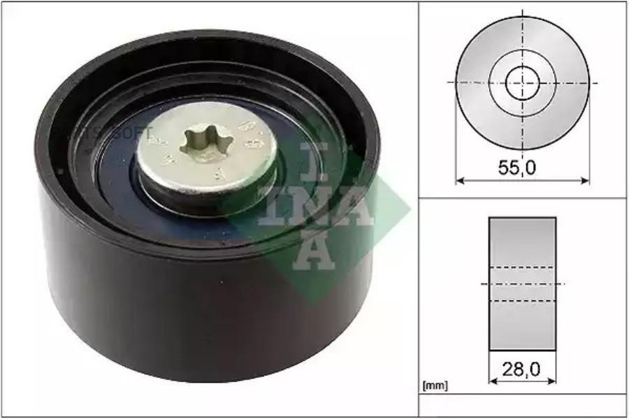 

INA Ролик ГРМ INA 532055610