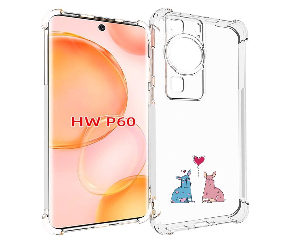 

Чехол MyPads Лама любовь для Huawei P60, Tocco