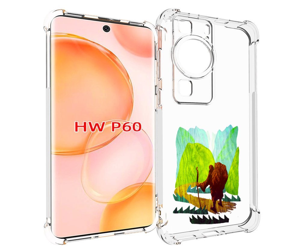 

Чехол MyPads Лесная тропа для Huawei P60, Tocco