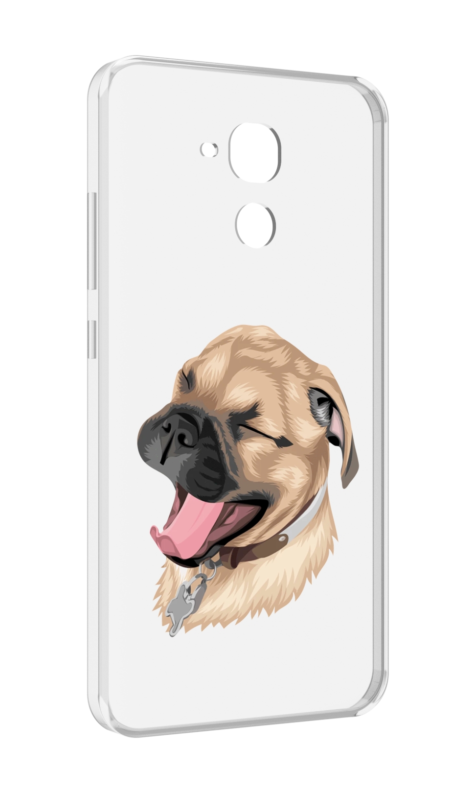 Чехол MyPads очень-довольная-собака для Huawei Honor 5C/7 Lite/GT3 5.2