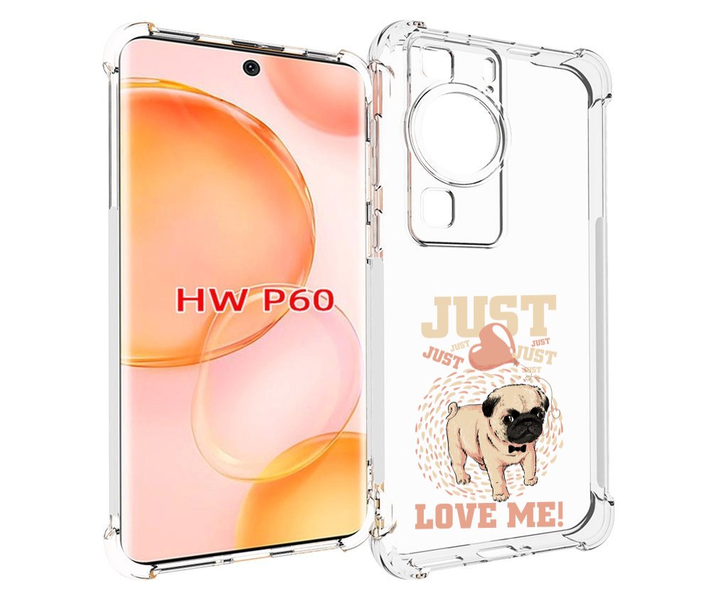 

Чехол MyPads Люби меня для Huawei P60, Tocco