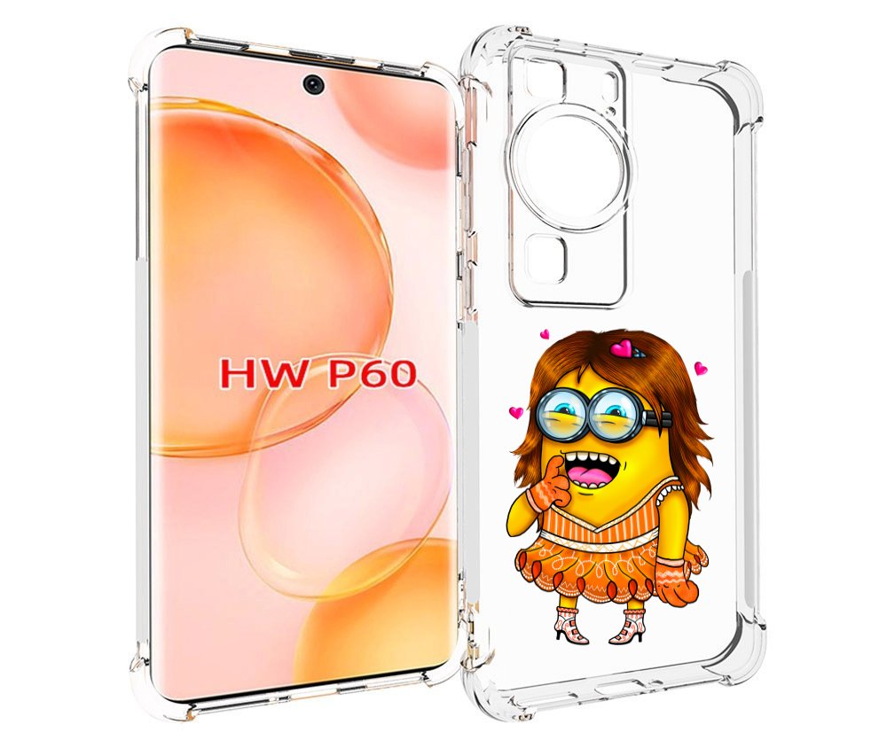 

Чехол MyPads Миньон девочка для Huawei P60, Tocco