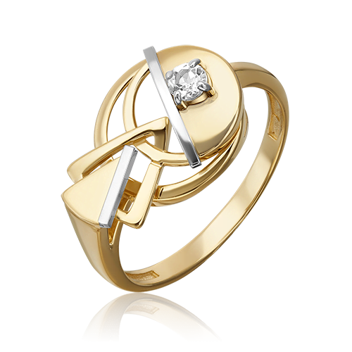 

Кольцо из золота р. 17 PLATINA jewelry 01-5505-00-201-1121, топаз, 01-5505-00-201-1121