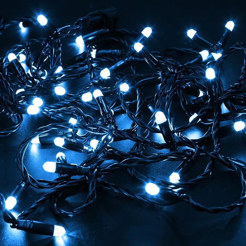 

Световая гирлянда новогодняя Neon-Night нить 305-273 10 м синий, нить