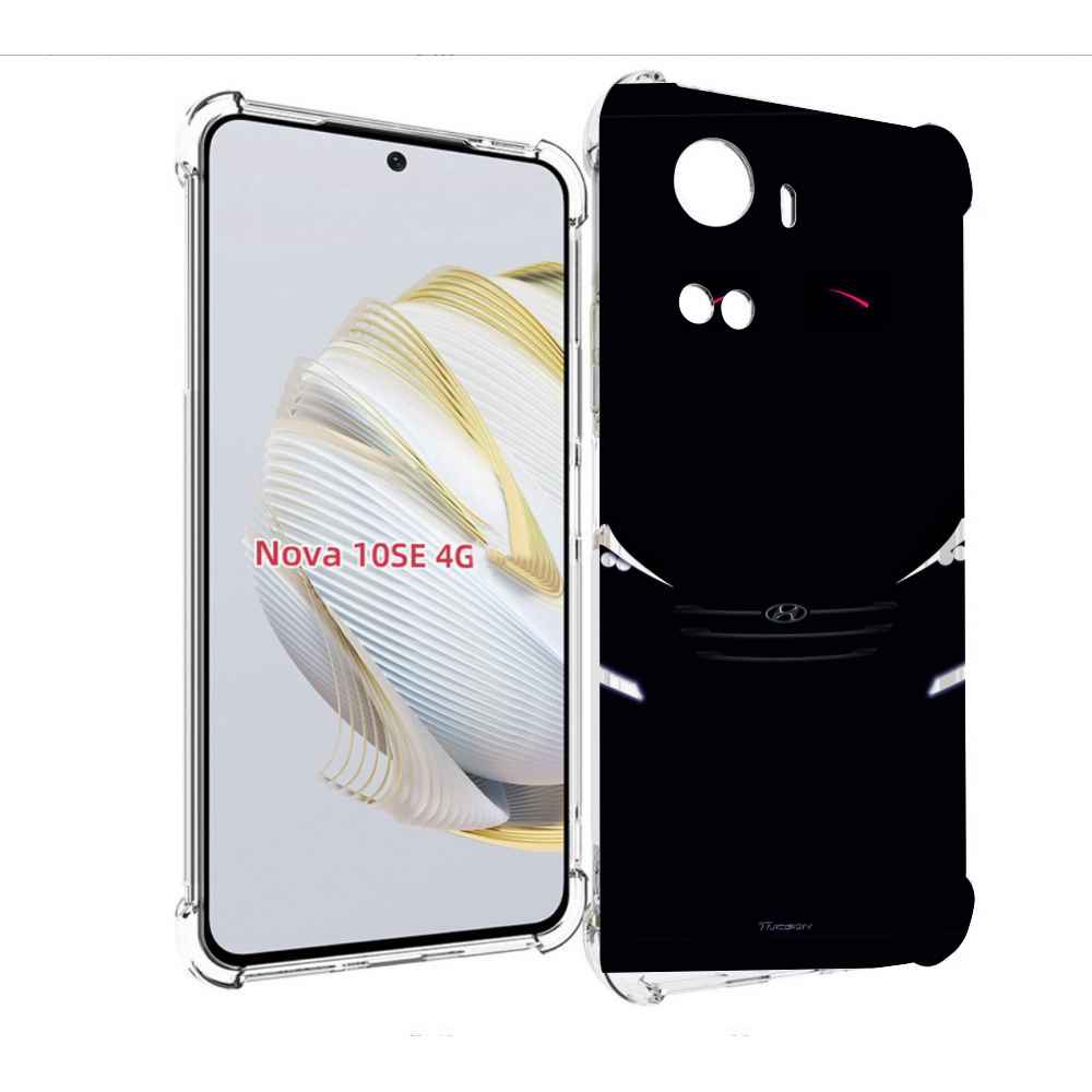 

Чехол MyPads hyundai хендаи 1 для Huawei Nova 10 SE, Прозрачный, Tocco