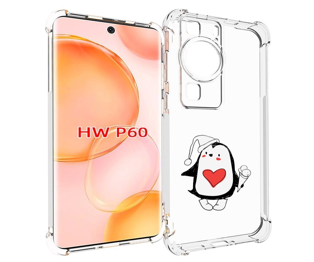 

Чехол MyPads Пингвин с мороженым для Huawei P60, Tocco