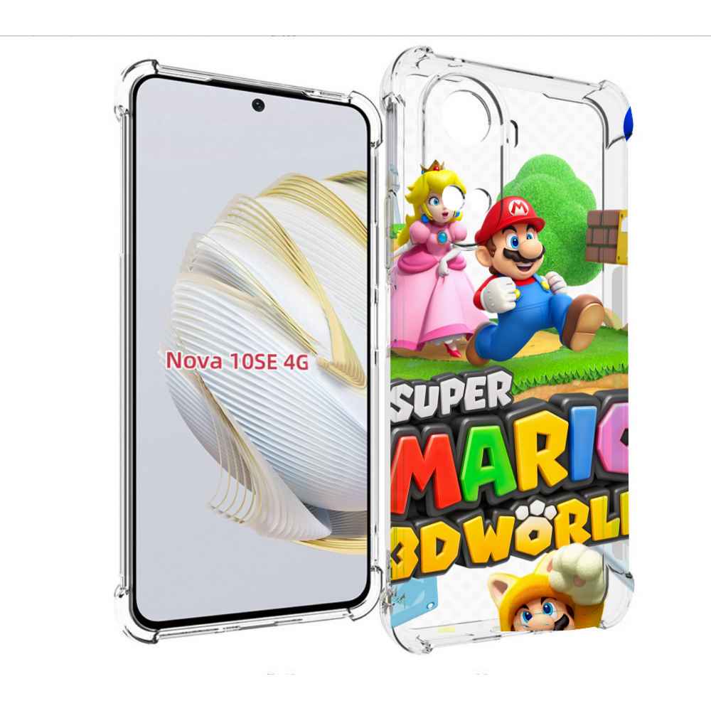 

Чехол MyPads Super Mario 3D World для Huawei Nova 10 SE, Прозрачный, Tocco