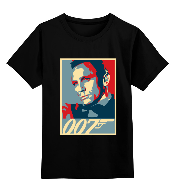 

Футболка детская Printio Джеймс бонд цв. черный р. 152, Джеймс бонд
