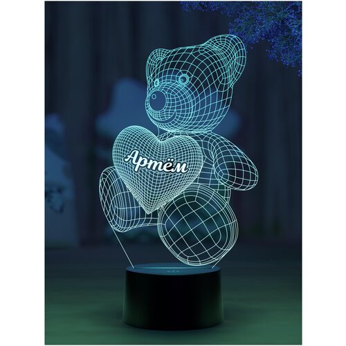 

Ночник "Мишка с именем Артем"
