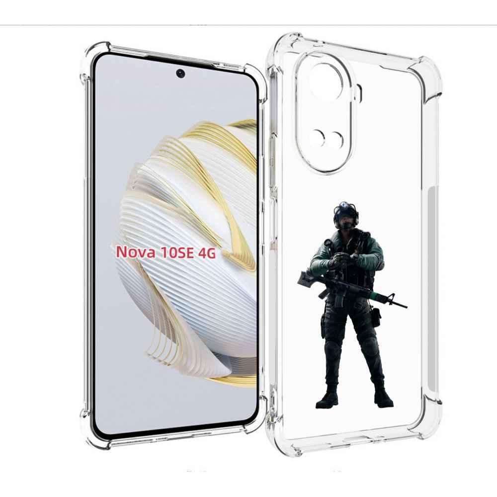 

Чехол MyPads Tom-Clancy's-Rainbow-Six-2 для Huawei Nova 10 SE, Прозрачный, Tocco