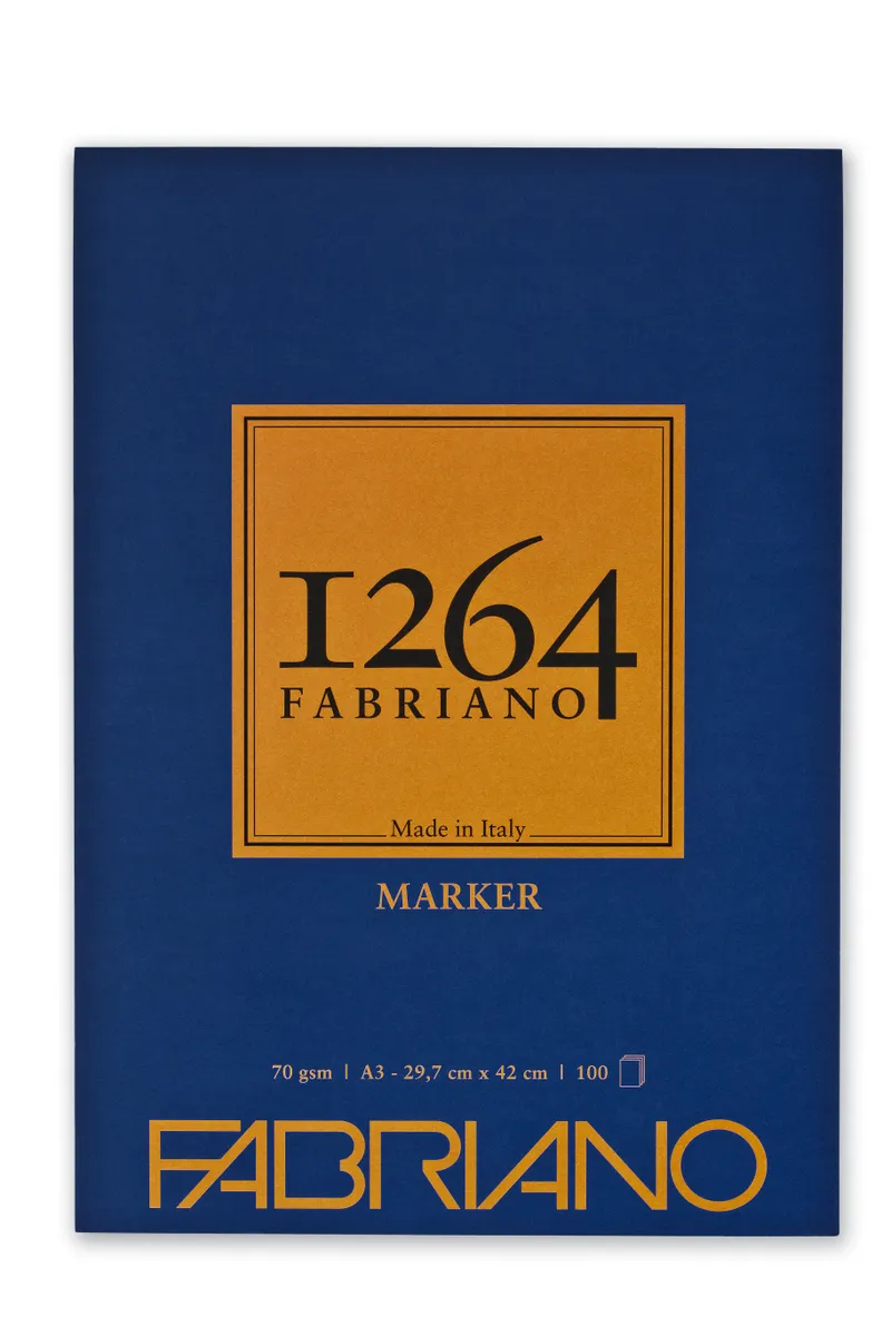 фото Альбом для графики fabriano 1264 marker 70г/м.кв 29,7х42 100 листов