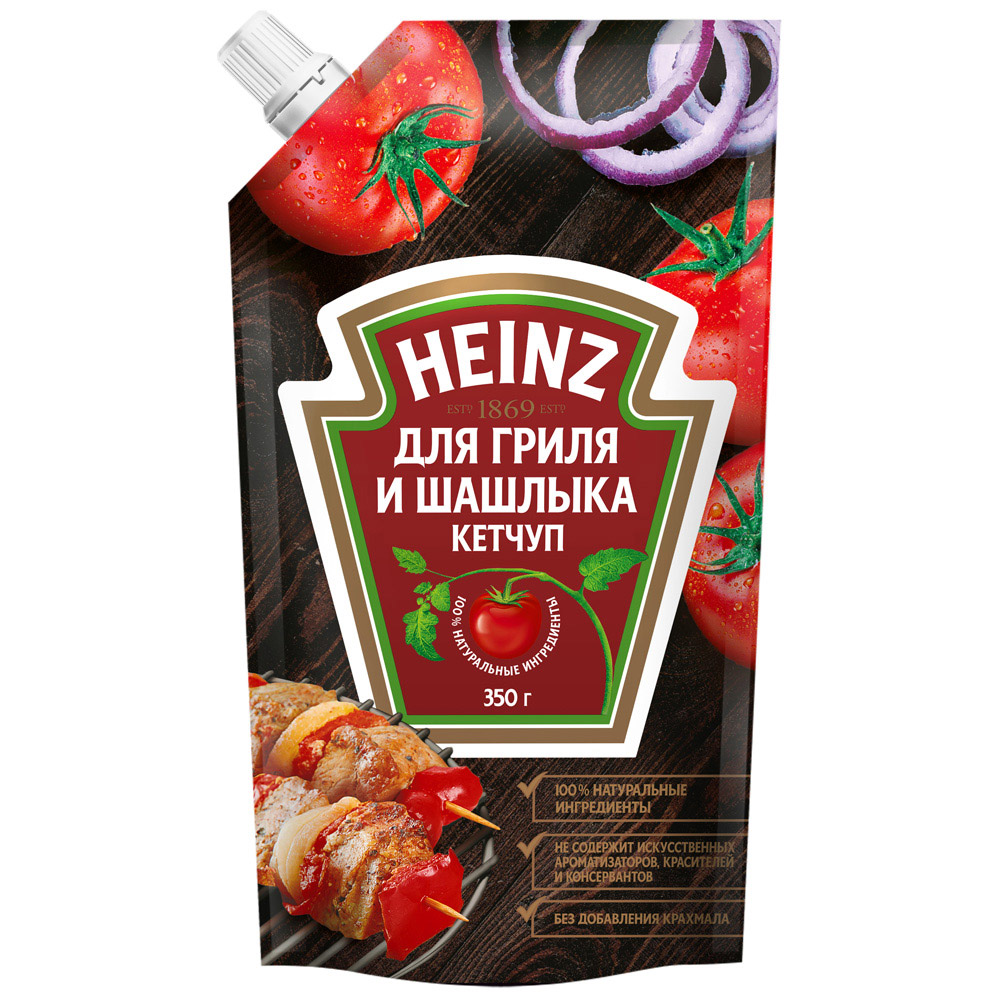 

Кетчуп для гриля и шашлыка 350 г