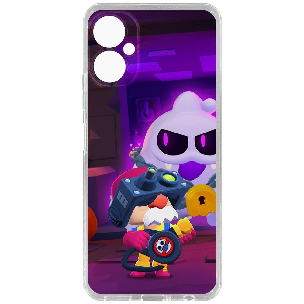 Чехол Brawl Stars-Охотник за Скуиками Гэйл для Tecno Spark 9 Pro