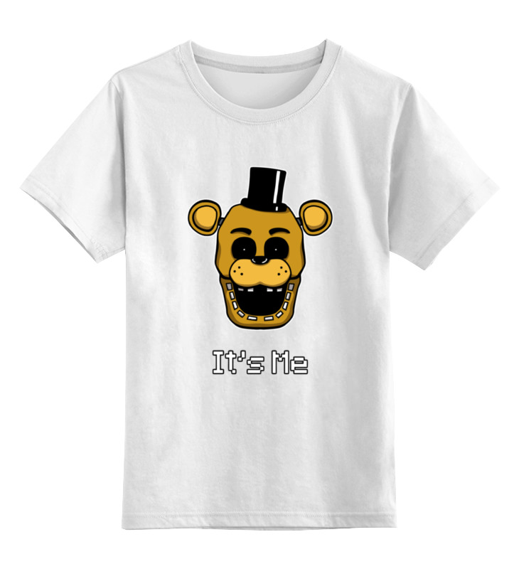 

Футболка детская Printio Freddy (пять ночей у фредди) цв. белый р. 152, Freddy (пять ночей у фредди)