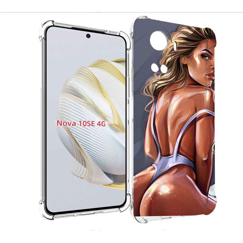 

Чехол MyPads craigos-art для Huawei Nova 10 SE, Прозрачный, Tocco