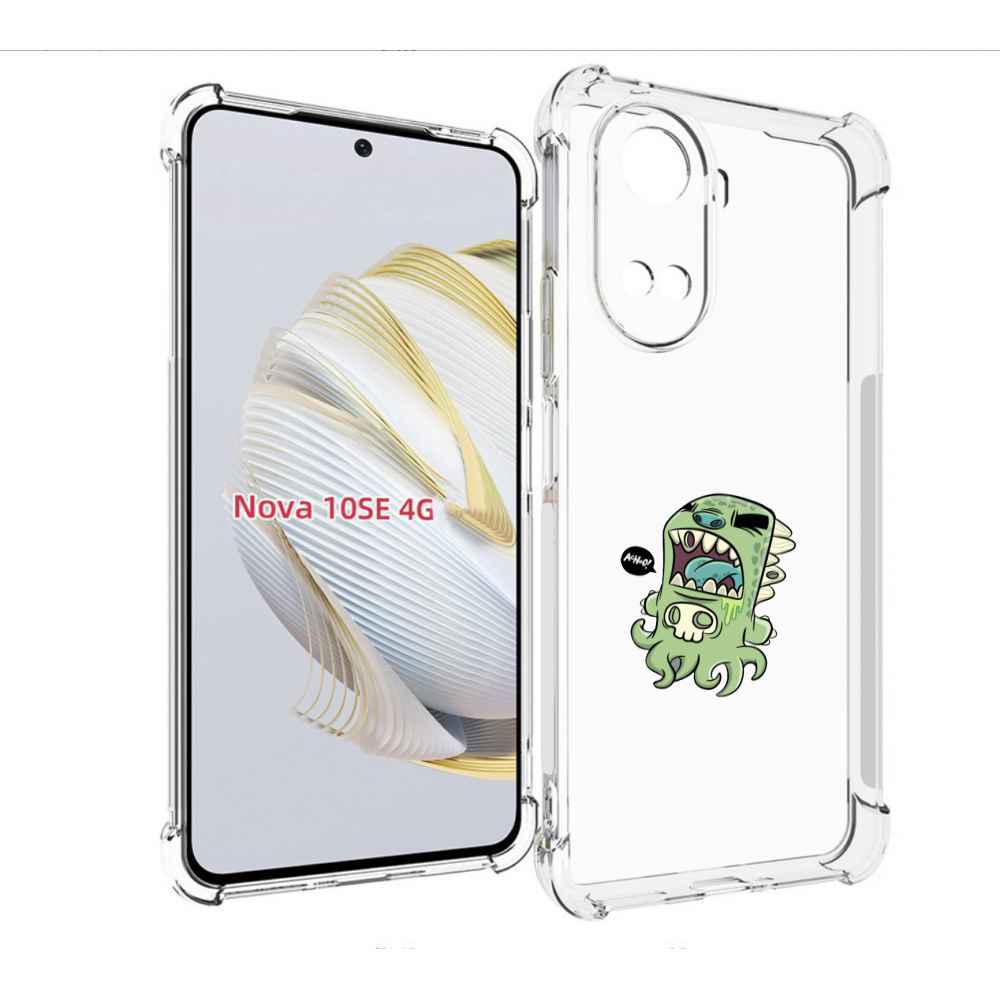 

Чехол MyPads crop для Huawei Nova 10 SE, Прозрачный, Tocco