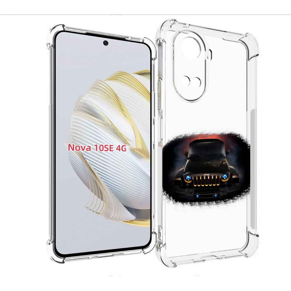 

Чехол MyPads jeep джип 2 для Huawei Nova 10 SE, Прозрачный, Tocco